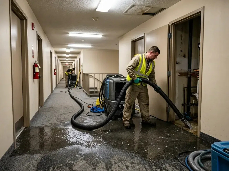 multi-unit-apartment-hallway-f-005 — frequently asked questions, Emergency Burst Pipe Water Extraction & Removal in Annandal…